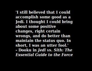 Dooku Quote