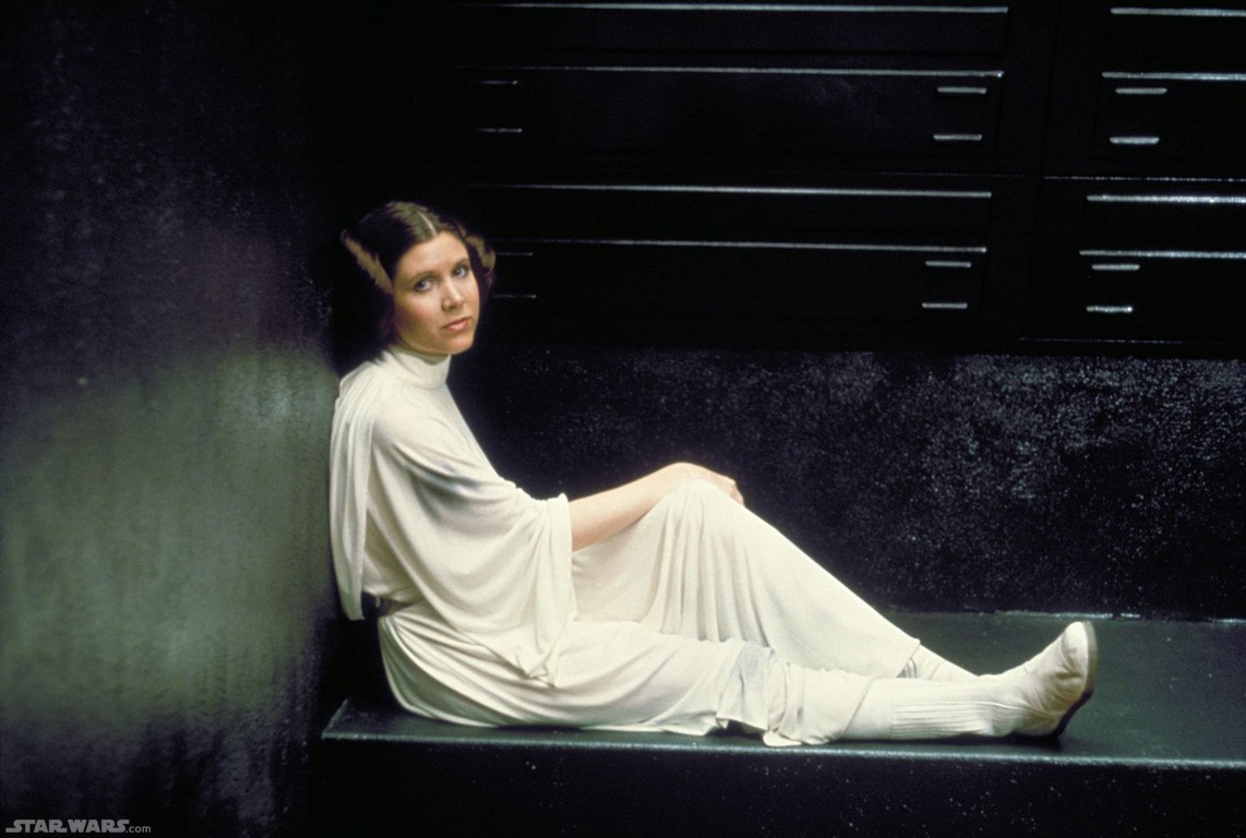 Leia abord the Death Star
