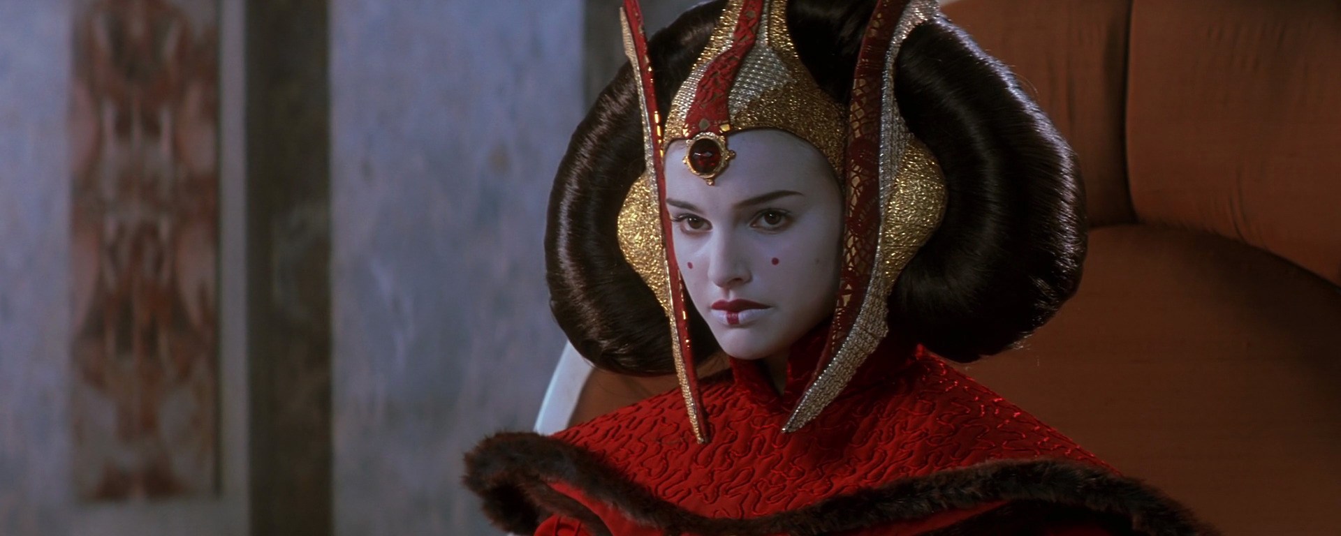 Padme Amidala in 'The Phantom Menace' - from http://starwarsscreencaps.com