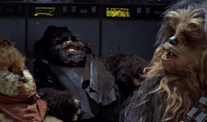 Ewoks and Wookie