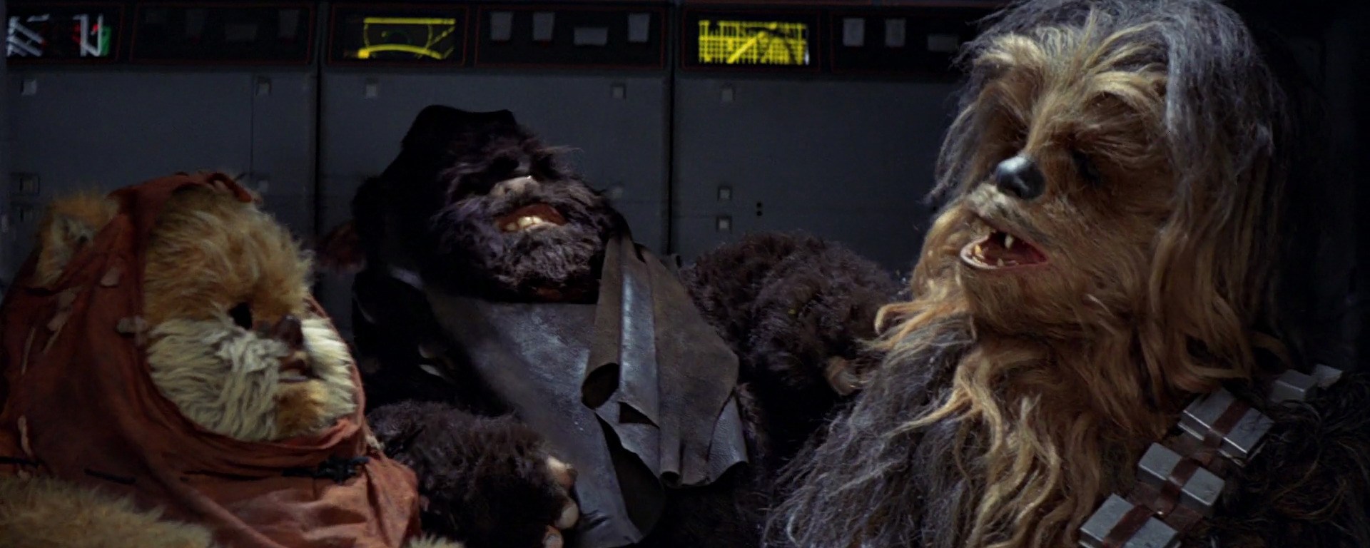 Ewoks and Wookie